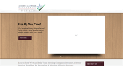 Desktop Screenshot of moversalliance.ca
